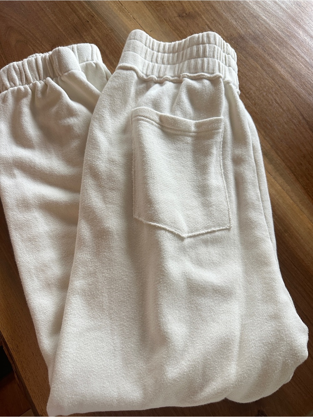 pistola Cream Kids Jogger Pants with Back Pocket